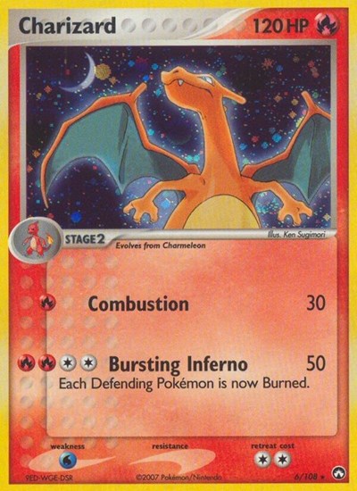 Charizard (Power Keepers) Light Play Holofoil