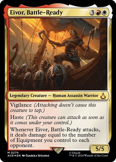 Eivor, Battle-Ready (Universes Beyond: Assassin's Creed) Light Play Foil