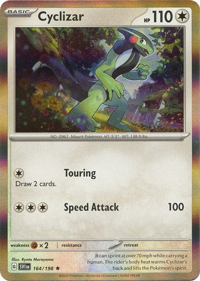 Cyclizar - 164 (Scarlet and Violet: Base Set) Light Play Holofoil