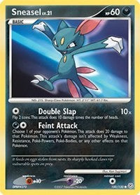 Sneasel (Diamond and Pearl) Light Play