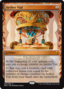 Aether Vial (Kaladesh Inventions) Light Play Foil