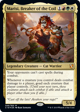 Marisi, Breaker of the Coil (Commander 2019) Light Play Foil