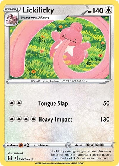 Lickilicky (SWSH11: Lost Origin) Light Play