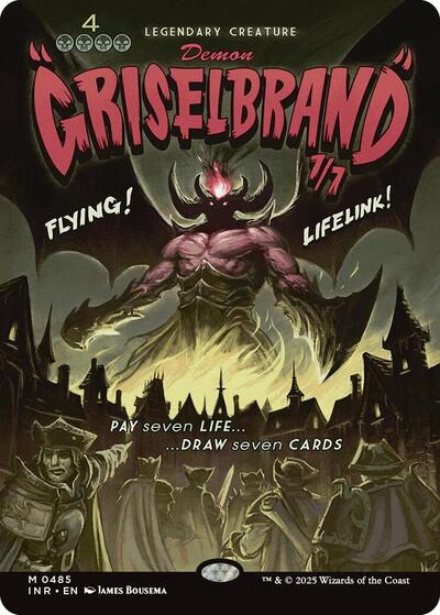 Griselbrand (Showcase) (Innistrad Remastered) Light Play Foil