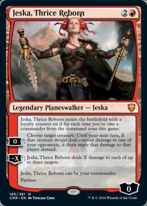 Jeska, Thrice Reborn (Commander Legends) Light Play