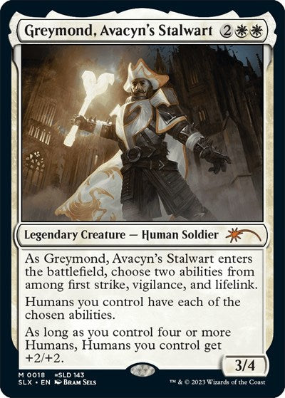 Greymond, Avacyn's Stalwart (SLX) Light Play