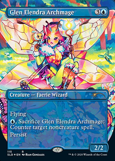 Glen Elendra Archmage (Secret Lair) Light Play Foil