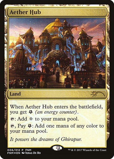 Aether Hub (Promos: FNM) Light Play Foil