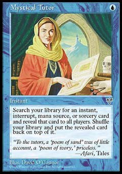 Mystical Tutor (Mirage) Light Play