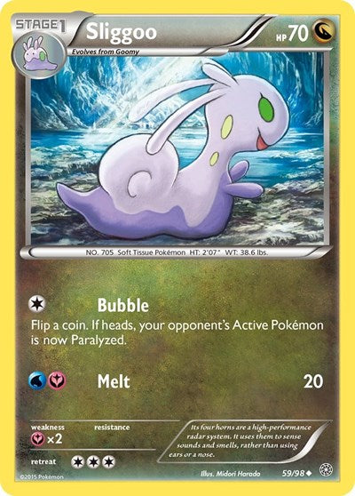 Sliggoo (XY - Ancient Origins) Medium Play