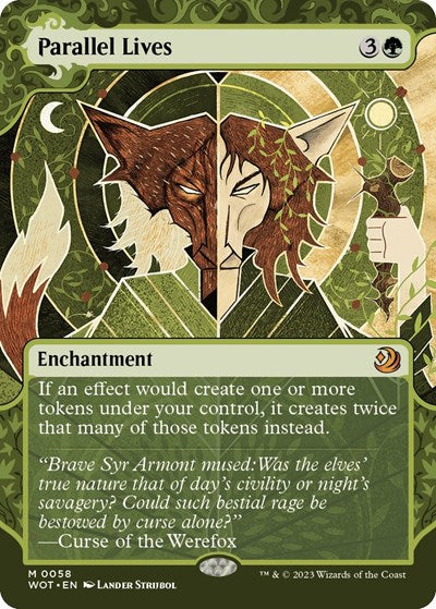 Parallel Lives (Wilds of Eldraine: Enchanting Tales) Light Play