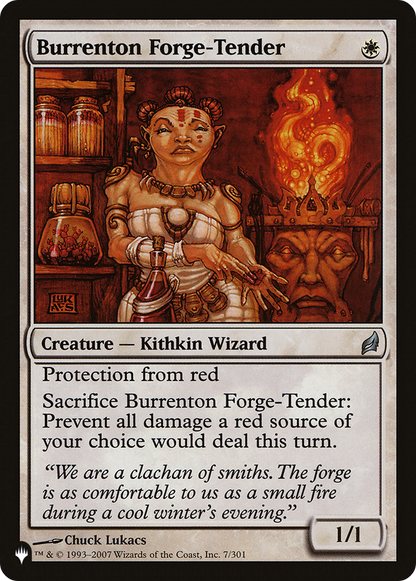 Burrenton Forge-Tender [The List Reprints]