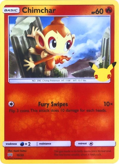 Chimchar - 12 (McDonald's 25th Anniversary Promos) Light Play