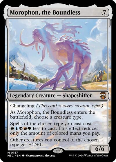 Morophon, the Boundless (Commander: Modern Horizons 3) Light Play