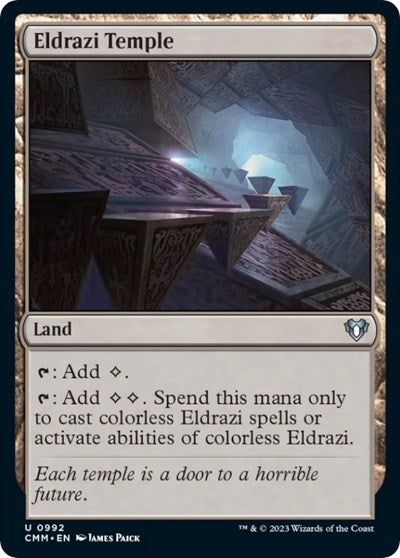 Eldrazi Temple (Commander Masters) Light Play