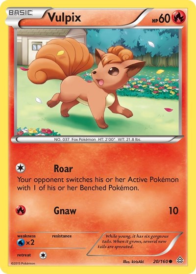 Vulpix (XY - Primal Clash) Medium Play