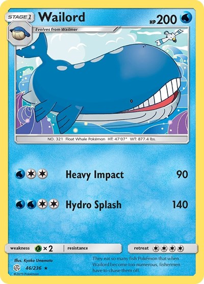 Wailord (SM - Cosmic Eclipse) Medium Play