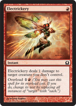 Electrickery (Return to Ravnica) Light Play Foil