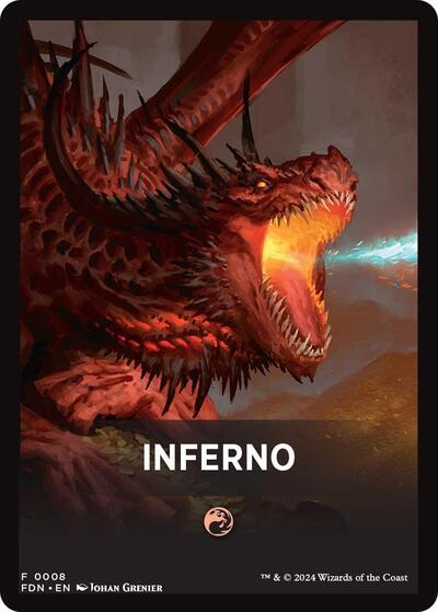 Inferno Theme Card (Foundations) Light Play