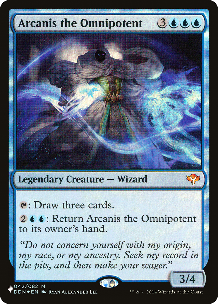 Arcanis the Omnipotent [The List Reprints]