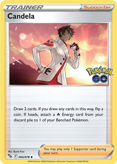 Candela (Pokemon GO) Light Play Reverse Holofoil