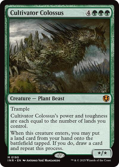 Cultivator Colossus (Innistrad Remastered) Light Play