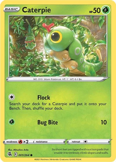 Caterpie (SWSH08: Fusion Strike) Light Play