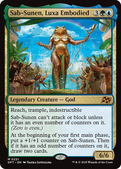 Sab-Sunen, Luxa Embodied (Aetherdrift) Light Play