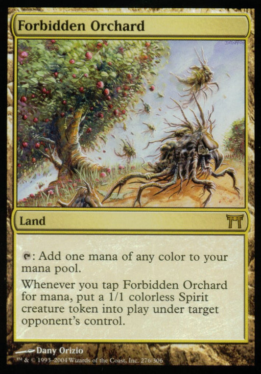 Forbidden Orchard (Champions of Kamigawa) Light Play