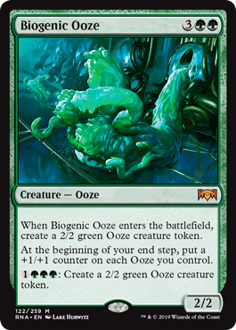 Biogenic Ooze (Ravnica Allegiance) Light Play