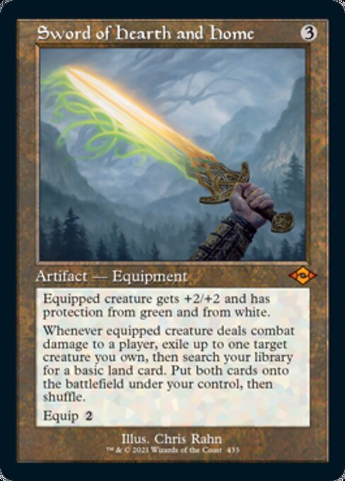 Sword of Hearth and Home (Retro Frame) (Modern Horizons 2) Light Play Foil