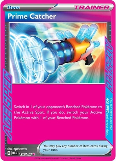 Prime Catcher (SV05: Temporal Forces) Light Play Holofoil