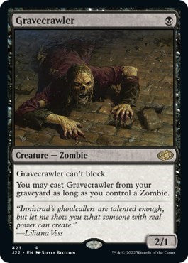 Gravecrawler (Jumpstart 2022) Light Play