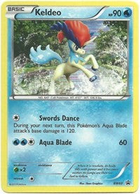 Keldeo - BW60 (Tinsel Holo) (Black and White Promos) Light Play Holofoil