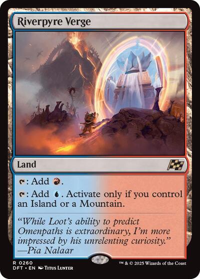 Riverpyre Verge (Aetherdrift) Light Play Foil