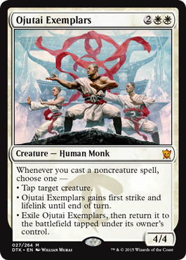 Ojutai Exemplars (Dragons of Tarkir) Light Play Foil