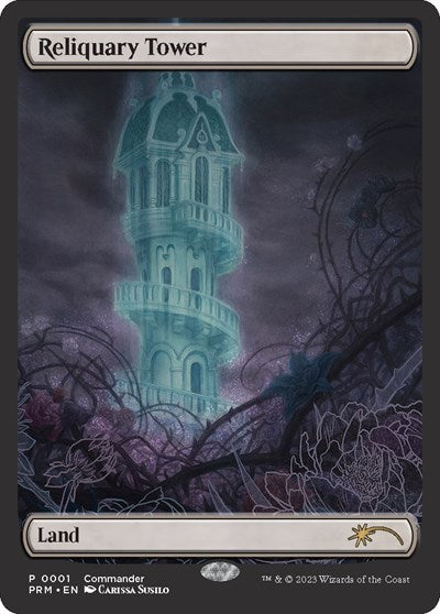 Reliquary Tower (Full Art) (MagicFest Cards) Light Play