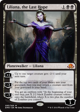 Liliana, the Last Hope (Eldritch Moon) Light Play