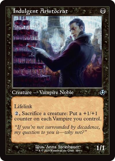 Indulgent Aristocrat (Retro Frame) (Innistrad Remastered) Light Play