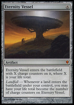 Eternity Vessel (Zendikar) Heavy Play