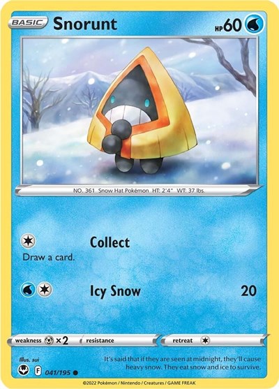 Snorunt (SWSH12: Silver Tempest) Light Play Reverse Holofoil