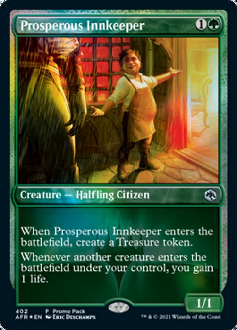 Prosperous Innkeeper (Promo Pack) (Adventures in the Forgotten Realms) Light Play Foil