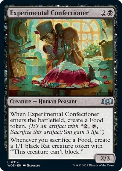 Experimental Confectioner (Wilds of Eldraine) Light Play Foil