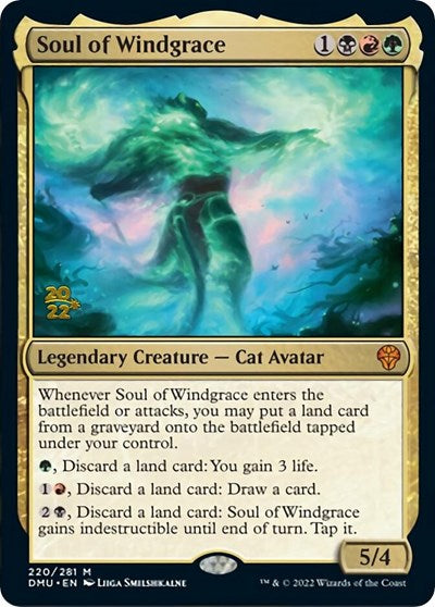 Soul of Windgrace (Promos: Prerelease Cards) Light Play Foil