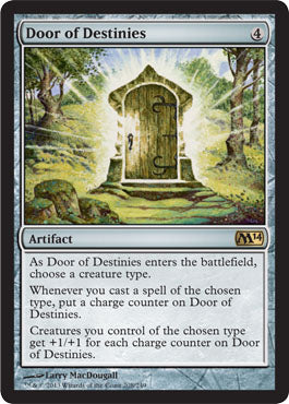 Door of Destinies (Magic 2014 Core Set) Light Play