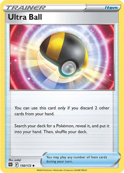 Ultra Ball (SWSH09: Brilliant Stars) Light Play Reverse Holofoil