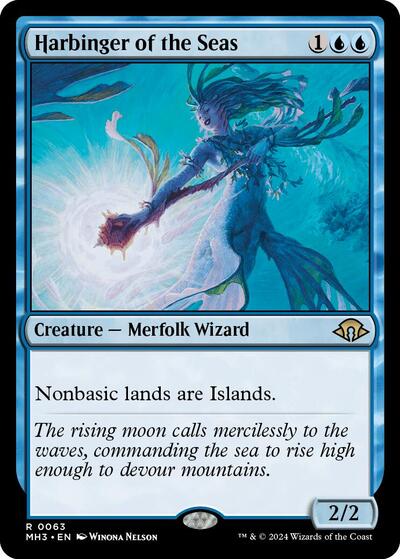 Harbinger of the Seas (Modern Horizons 3) Light Play Foil