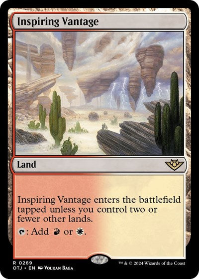 Inspiring Vantage (Outlaws of Thunder Junction) Light Play