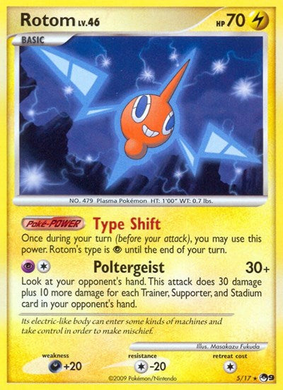 Rotom (POP Series 9) Light Play Holofoil