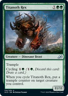 Titanoth Rex (Ikoria: Lair of Behemoths) Light Play Foil